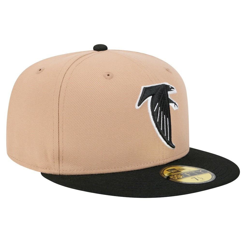 Throwback Logo Main 59FIFTY Fitted Hat - Atlanta Falcons Hats