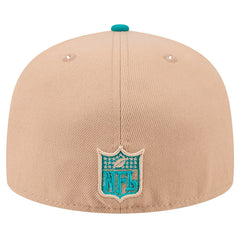 Throwback Logo Main 59FIFTY Fitted Hat - Miami Dolphins Hats