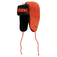 Helmet Head Trapper Knit Hat - Cleveland Browns Hats