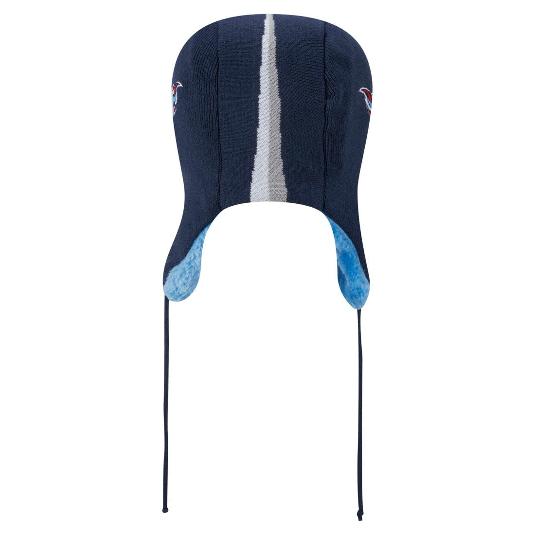Helmet Head Trapper Knit Hat - Tennessee Titans Hats