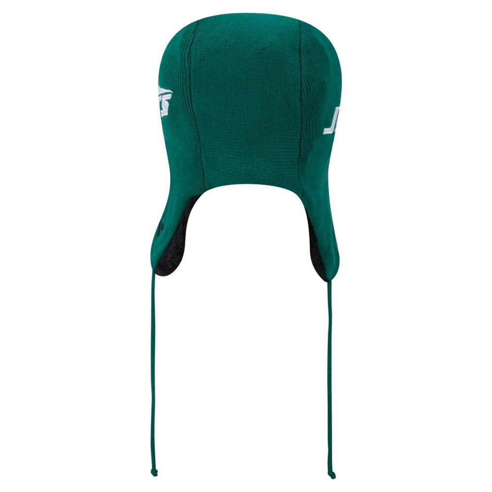 Helmet Head Trapper Knit Hat - New York Jets Hats