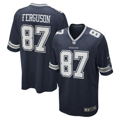Jake Ferguson  Team Game Jersey - Dallas Cowboys Jerseys
