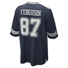 Jake Ferguson  Team Game Jersey - Dallas Cowboys Jerseys