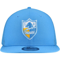 Throwback Main Trucker 9FIFTY Snapback Hat - Los Angeles Chargers Hats