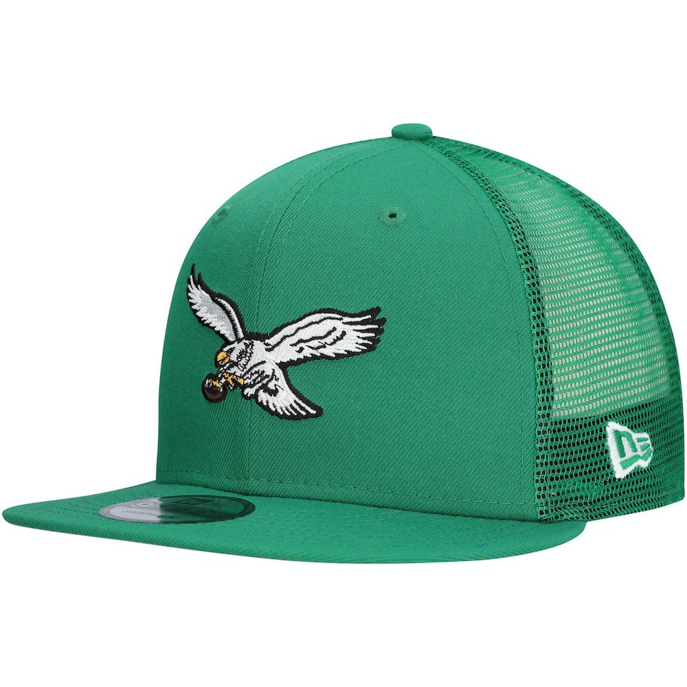 Throwback Main Trucker 9FIFTY Snapback Hat - Philadelphia Eagles Hats