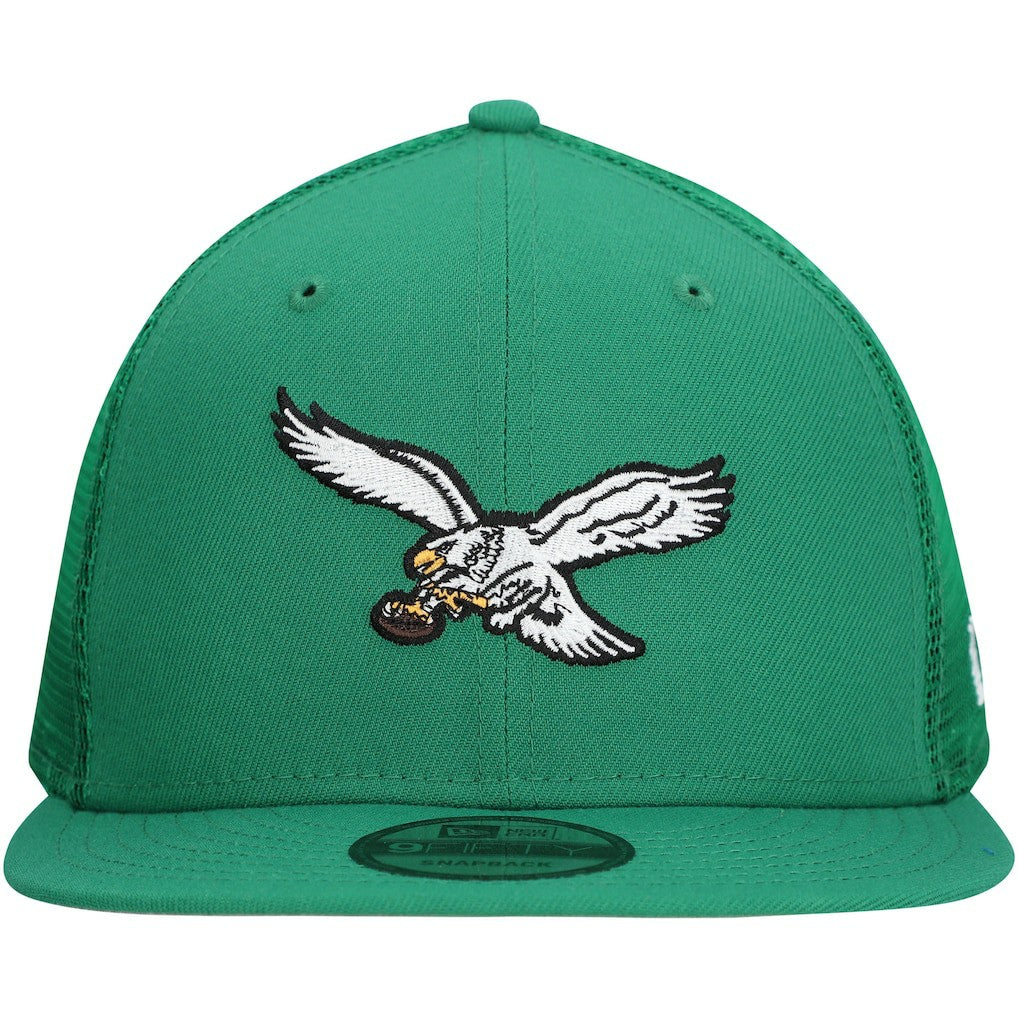 Throwback Main Trucker 9FIFTY Snapback Hat - Philadelphia Eagles Hats