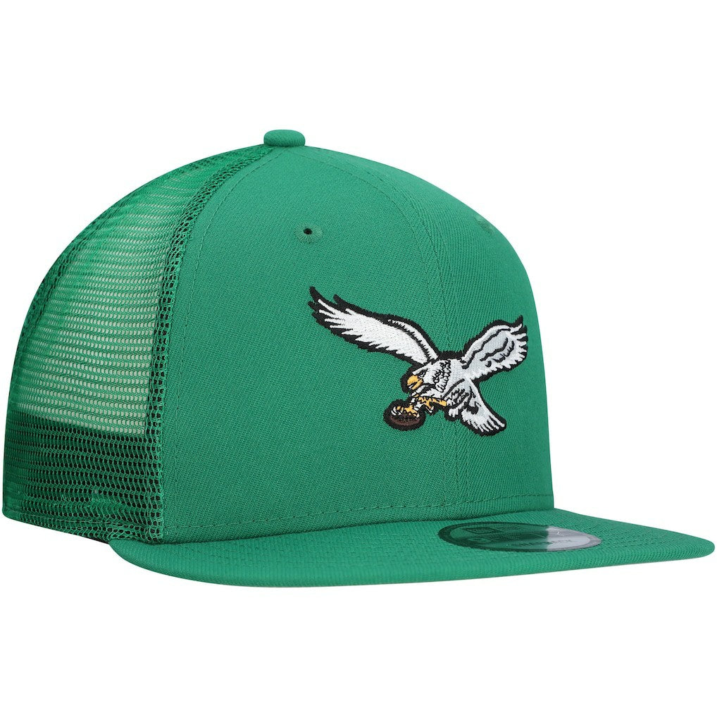 Throwback Main Trucker 9FIFTY Snapback Hat - Philadelphia Eagles Hats