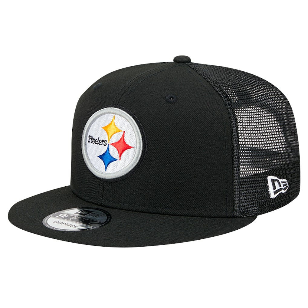 Main Trucker 9FIFTY Snapback Hat - Pittsburgh Steelers Hats