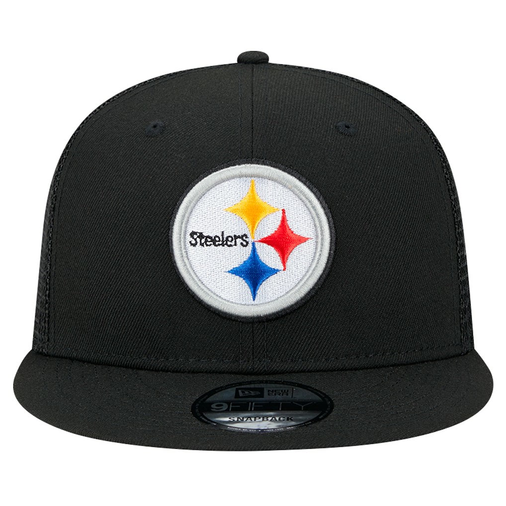 Main Trucker 9FIFTY Snapback Hat - Pittsburgh Steelers Hats