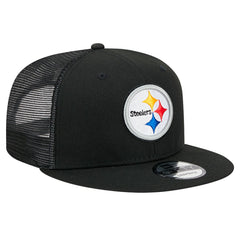 Main Trucker 9FIFTY Snapback Hat - Pittsburgh Steelers Hats