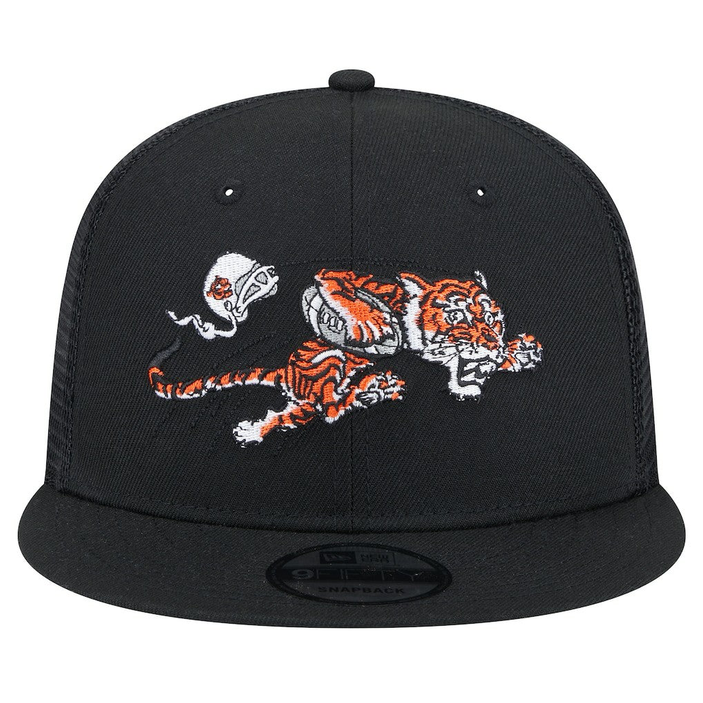 Throwback Main Trucker 9FIFTY Snapback Hat - Cincinnati Bengals Hats