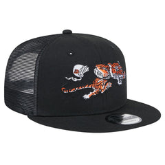Throwback Main Trucker 9FIFTY Snapback Hat - Cincinnati Bengals Hats