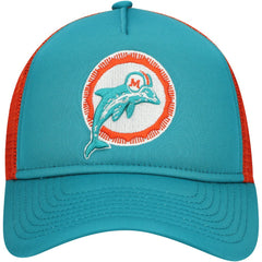 Youth A-Frame 9FORTY Trucker Adjustable Hat - Miami Dolphins Hats