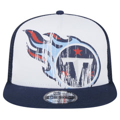 Youth Distressed 9FIFTY A-Frame Snapback Hat - Tennessee Titans Hats