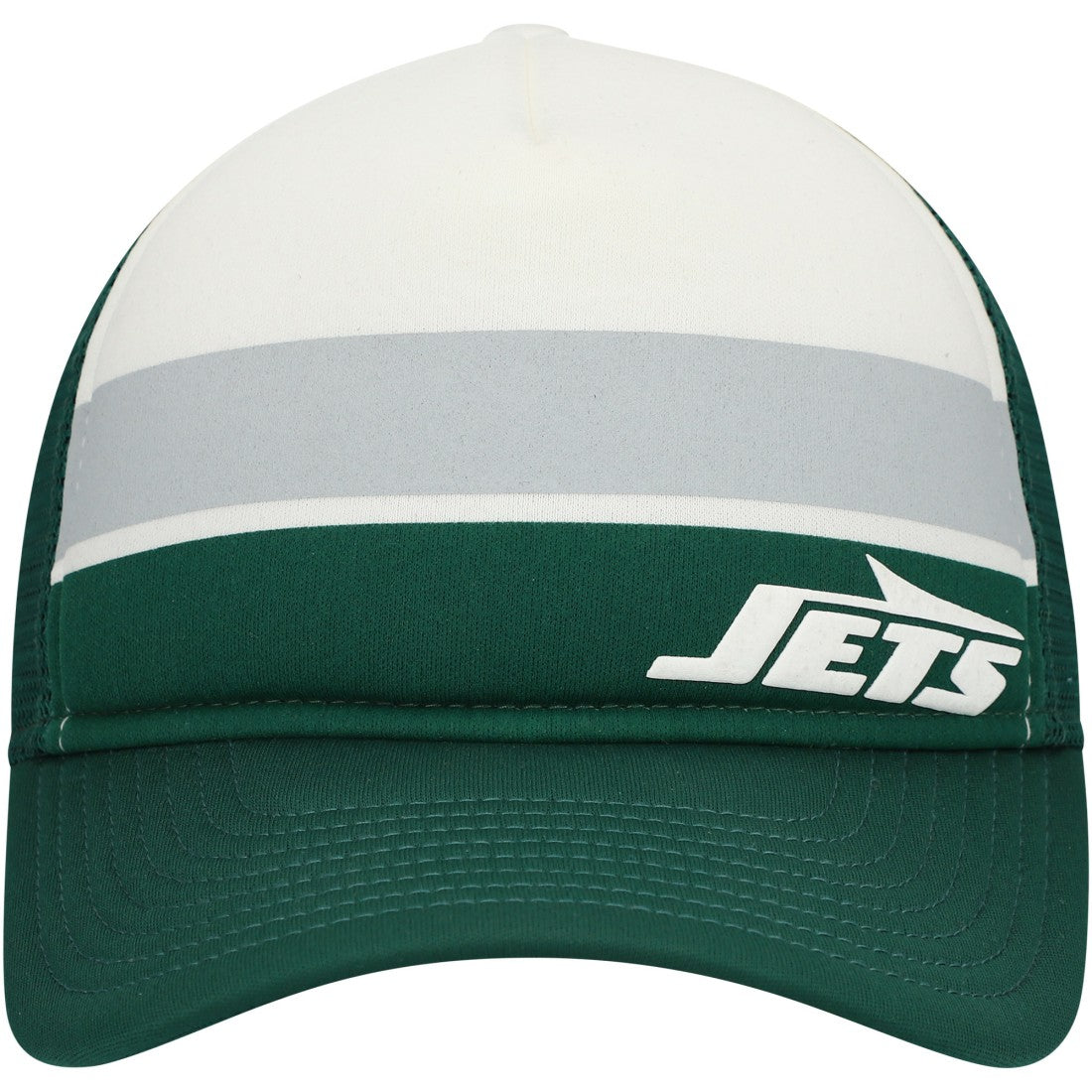 Youth Sport Night Color Block 9FORTY A-Frame Trucker Adjustable Hat - New York Jets Hats