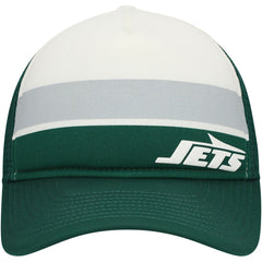 Youth Sport Night Color Block 9FORTY A-Frame Trucker Adjustable Hat - New York Jets Hats