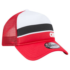 Preschool Sport Night Color Block 9FORTY A-Frame Trucker Adjustable Hat - Kansas City Chiefs Hats