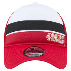 Preschool Sport Night Color Block 9FORTY A-Frame Trucker Adjustable Hat - San Francisco 49ers Hats