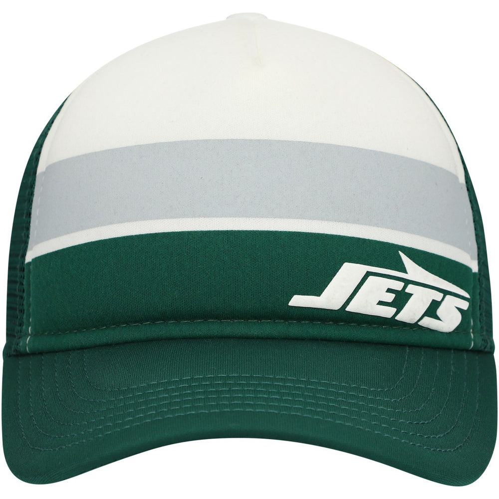 Preschool Sport Night Color Block 9FORTY A-Frame Trucker Adjustable Hat - New York Jets Hats
