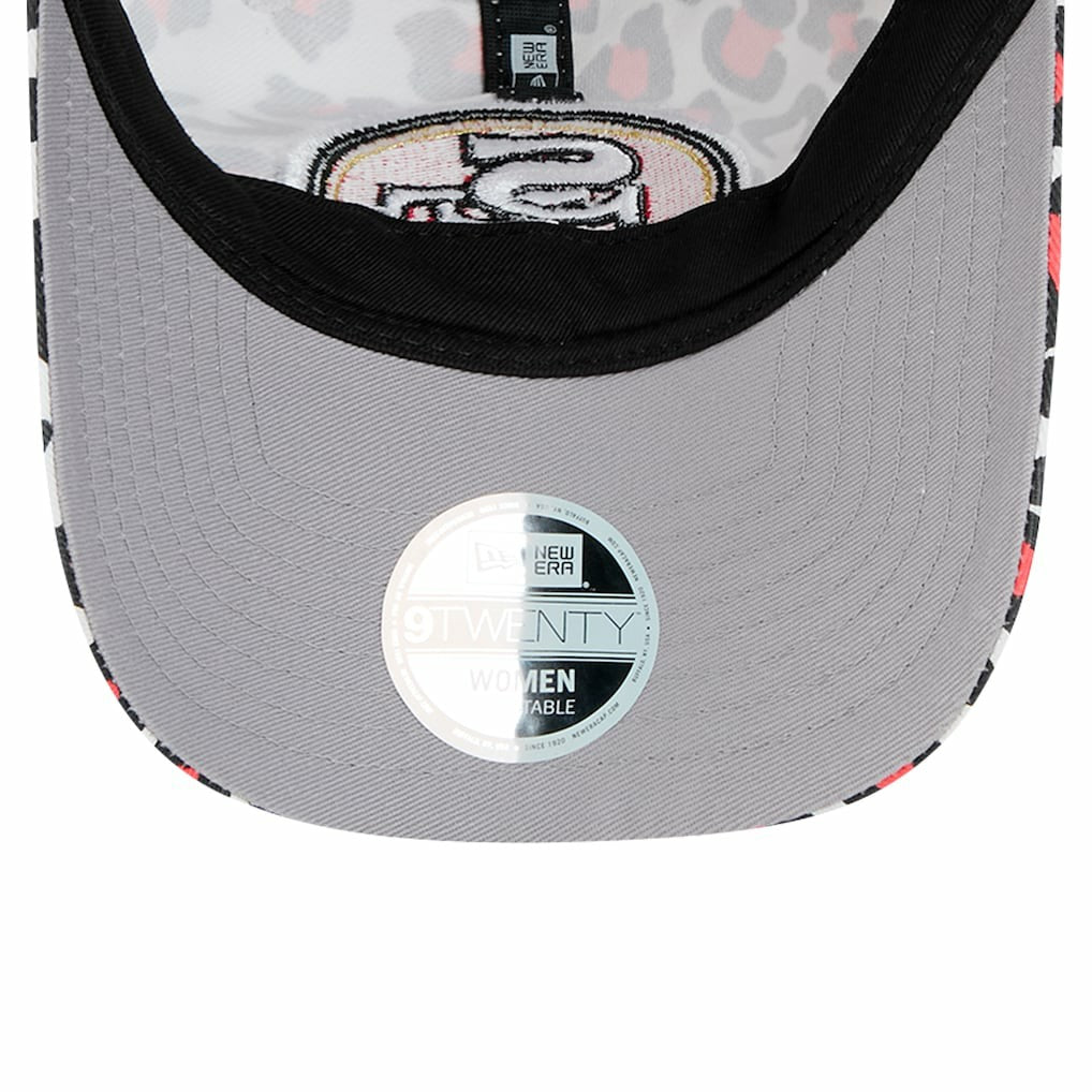 Girls Youth Active Leopard 9TWENTY Adjustable Hat - San Francisco 49ers Hats