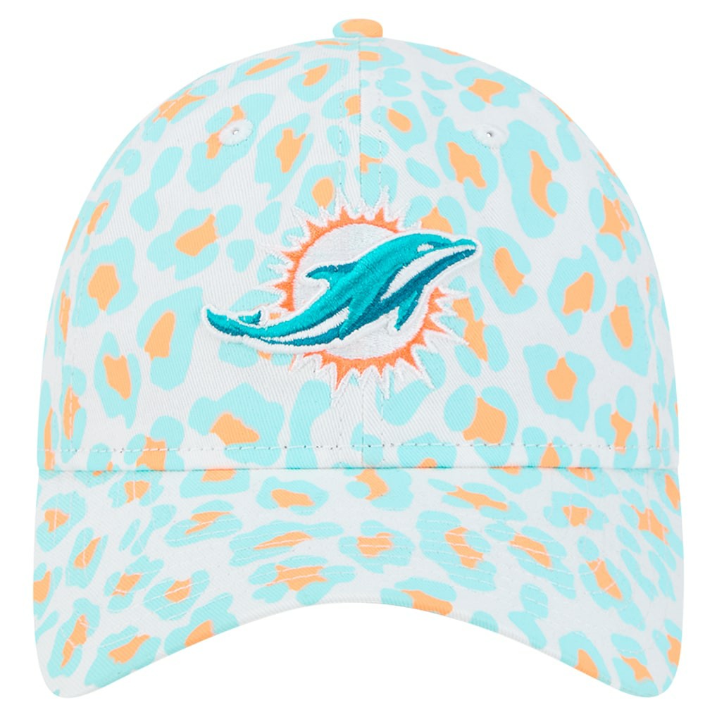 Preschool Active Leopard 9TWENTY Adjustable Hat - Miami Dolphins Hats
