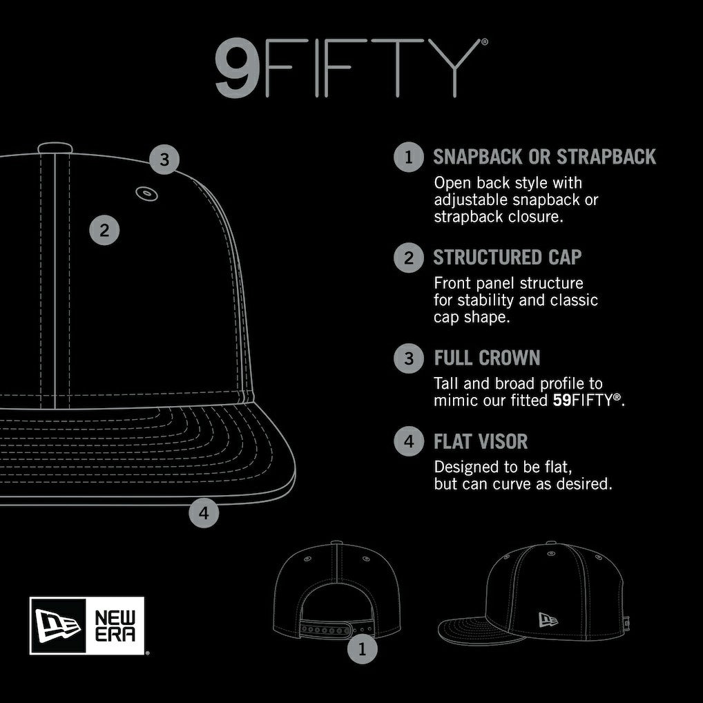 Main Low Profile 9FIFTY Snapback Hat - Detroit Lions Hats