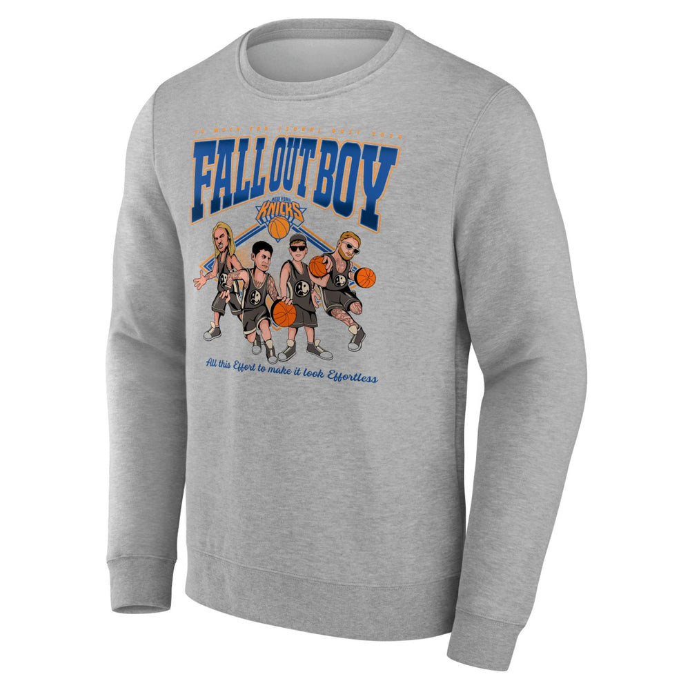 Fanatics Fall Out Boy x New York Knicks So Much For (2our) Dust Fleece Pullover Sweatshirt