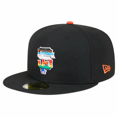 Black San Francisco Giants New Era 2024 Pride On Field 59FIFTY Fitted Hat