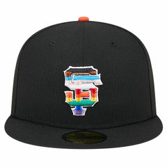 Black San Francisco Giants New Era 2024 Pride On Field 59FIFTY Fitted Hat