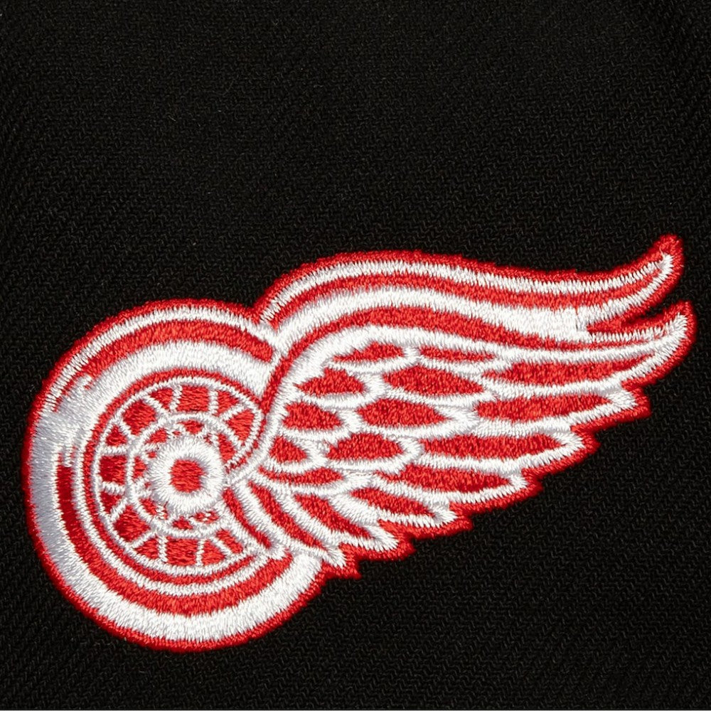 NHL Detroit Red Wings Mitchell & Ness Retro Script Colorblock Snapback Hat