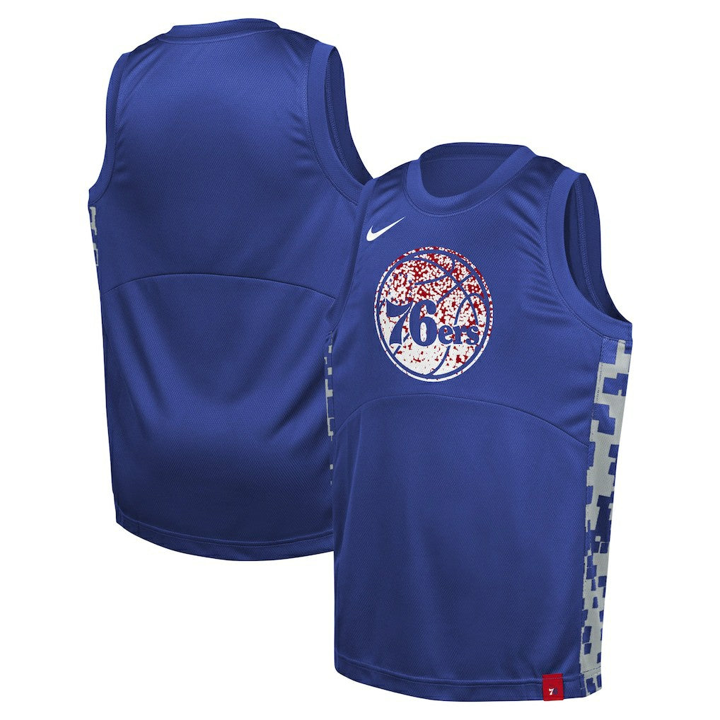 Nike Philadelphia 76ers Youth Courtside Starting Five Team Jersey