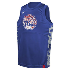 Nike Philadelphia 76ers Youth Courtside Starting Five Team Jersey