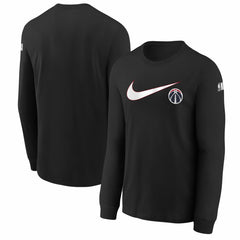 Nike Washington Wizards Youth Swoosh Long Sleeve T-Shirt