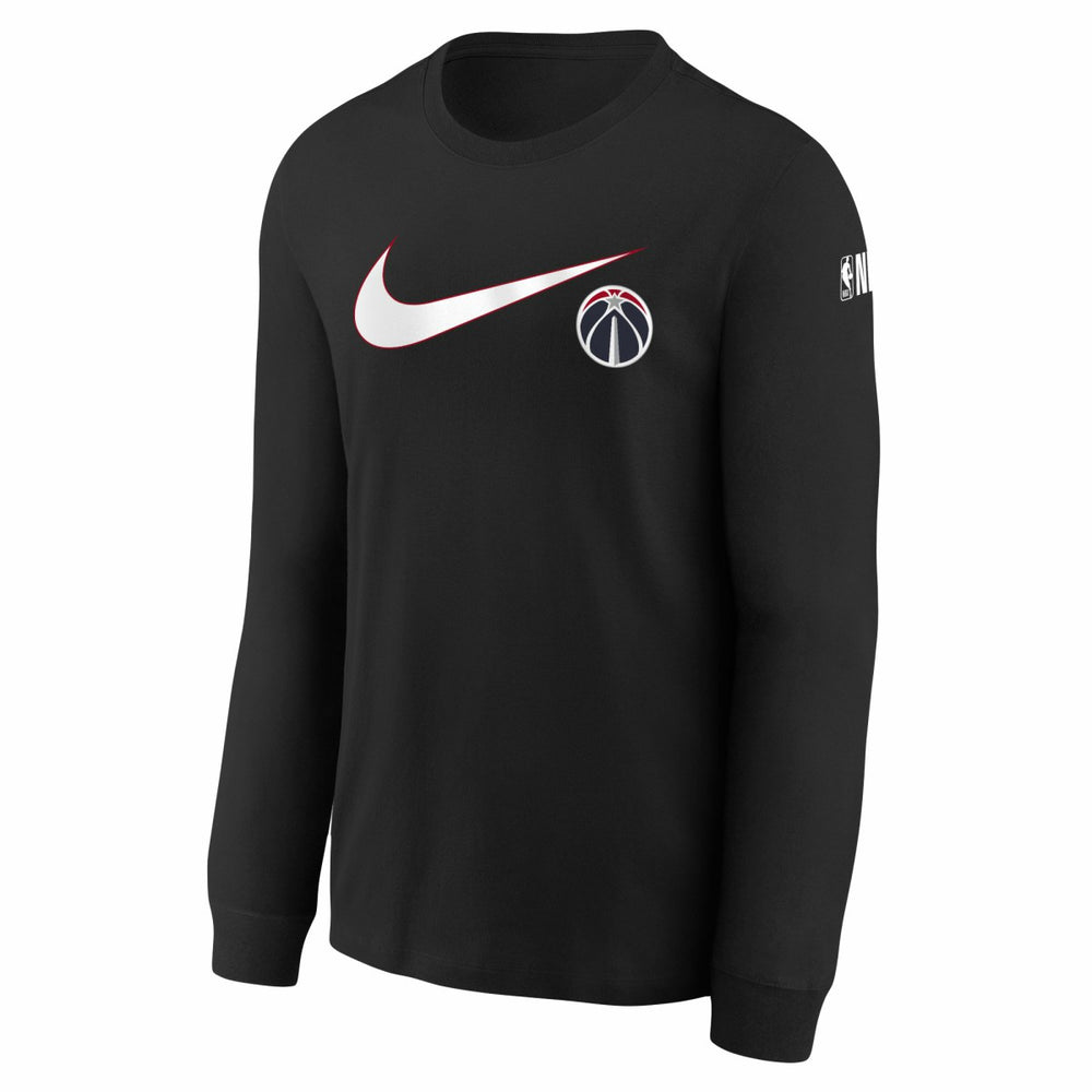 Nike Washington Wizards Youth Swoosh Long Sleeve T-Shirt