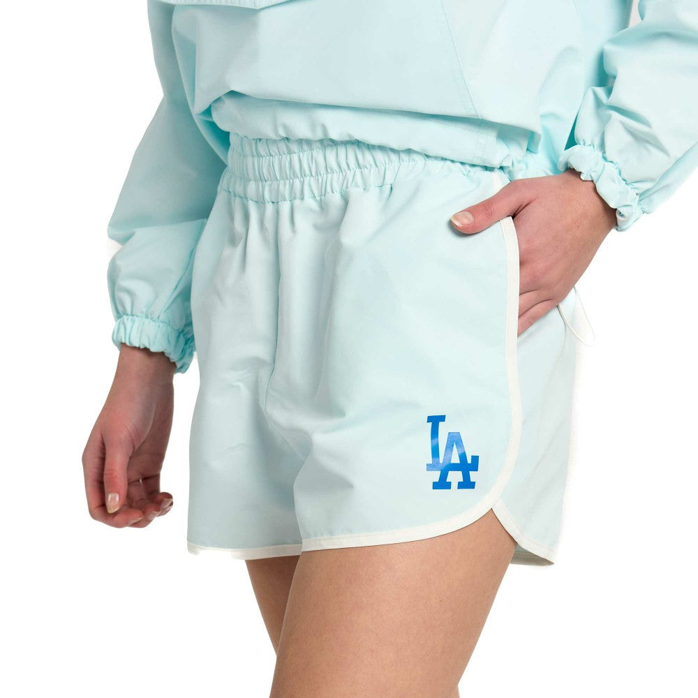 Light Blue Los Angeles Dodgers Lusso Women's Nina Shorts