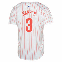 White Bryce Harper Philadelphia Phillies Youth Limited Player Jersey