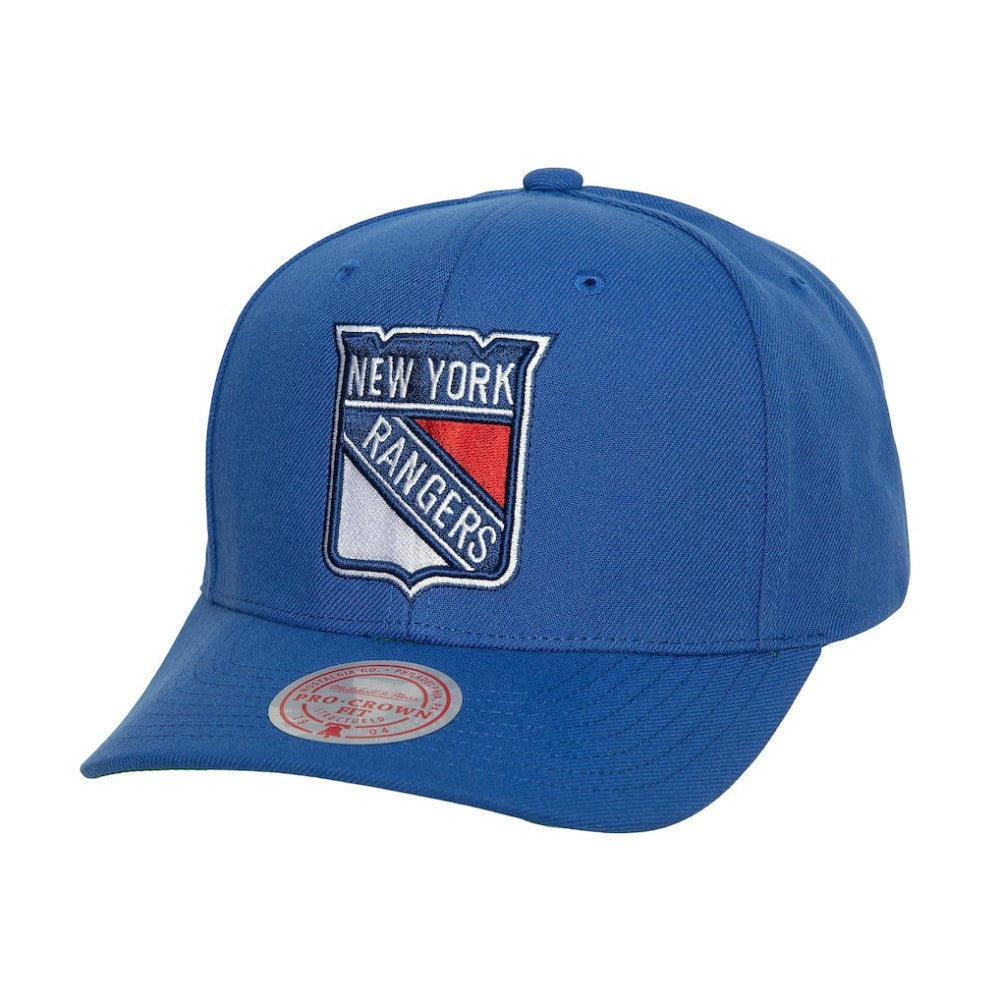 NHL New York Rangers Mitchell & Ness Team Ground Pro Adjustable Hat