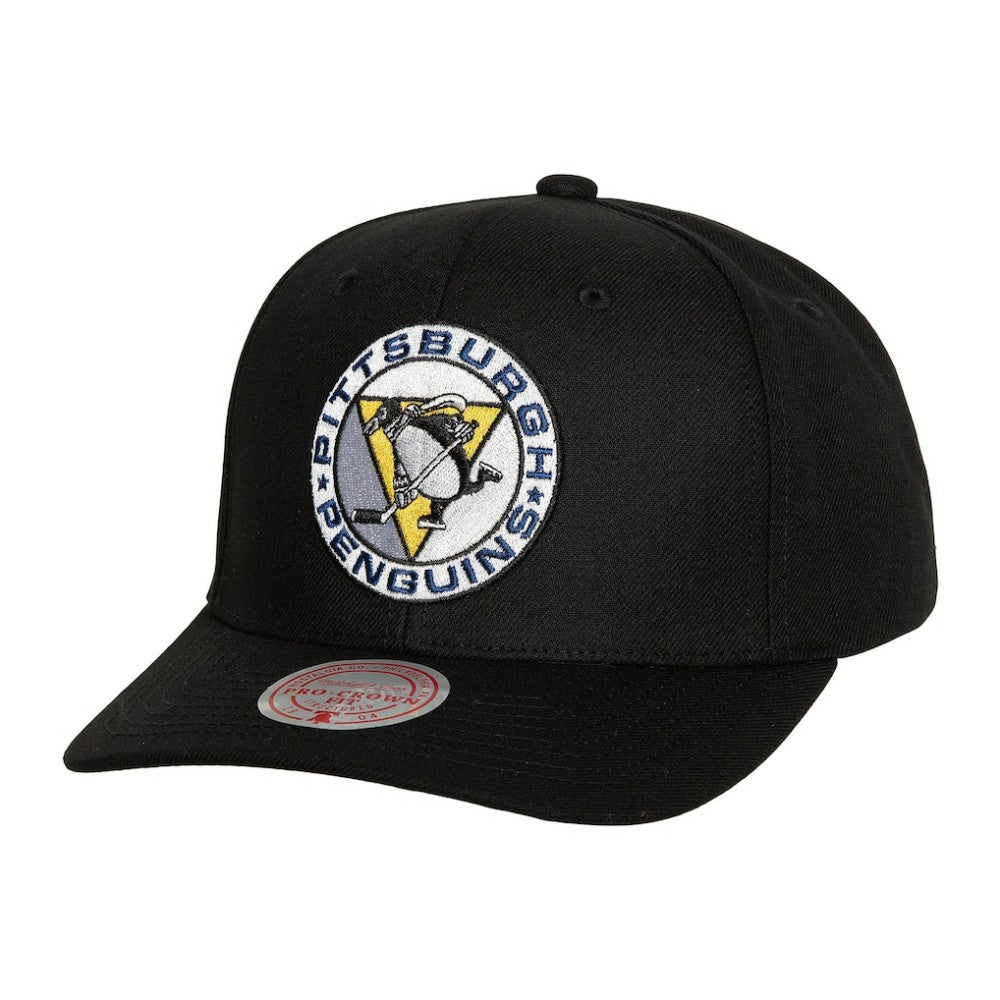 NHL Pittsburgh Penguins Mitchell & Ness Team Ground Pro Adjustable Hat
