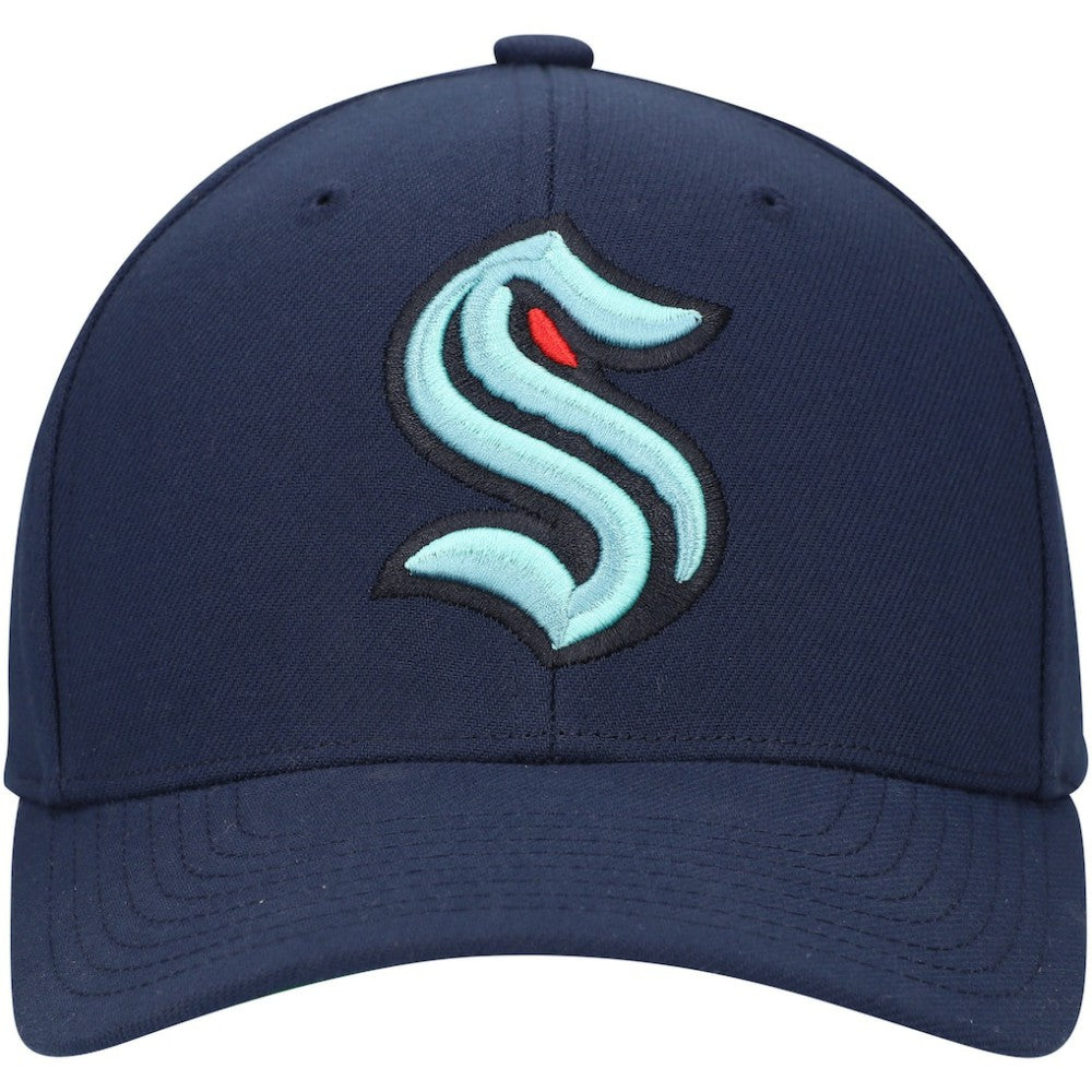 NHL Seattle Kraken Mitchell & Ness Team Ground Pro Adjustable Hat