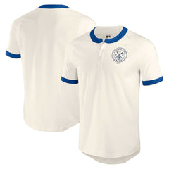 White Chicago Cubs Darius Rucker Collection by Fanatics Henley Raglan T-Shirt
