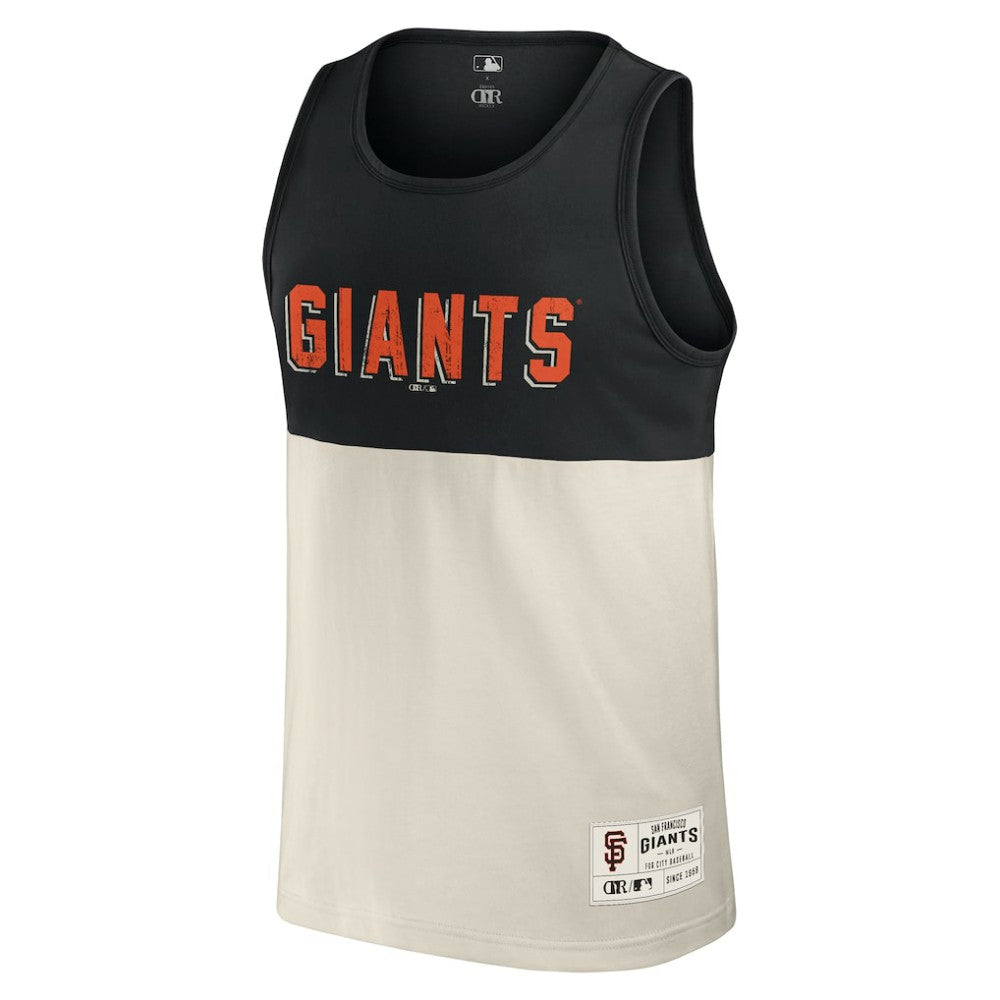 Black San Francisco Giants Darius Rucker Collection by Fanatics Colorblock Tank Top