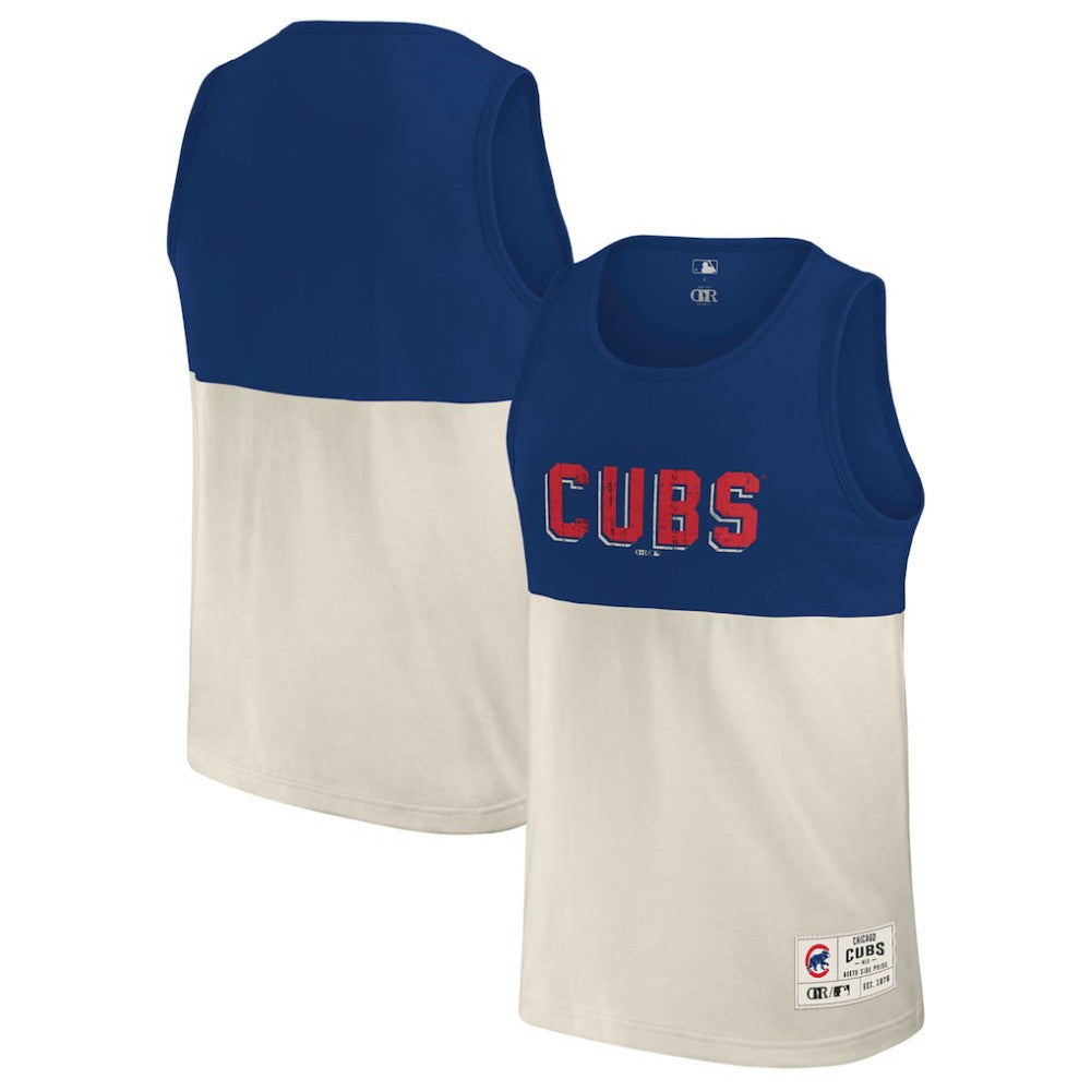 Royal Chicago Cubs Darius Rucker Collection by Fanatics Colorblock Tank Top
