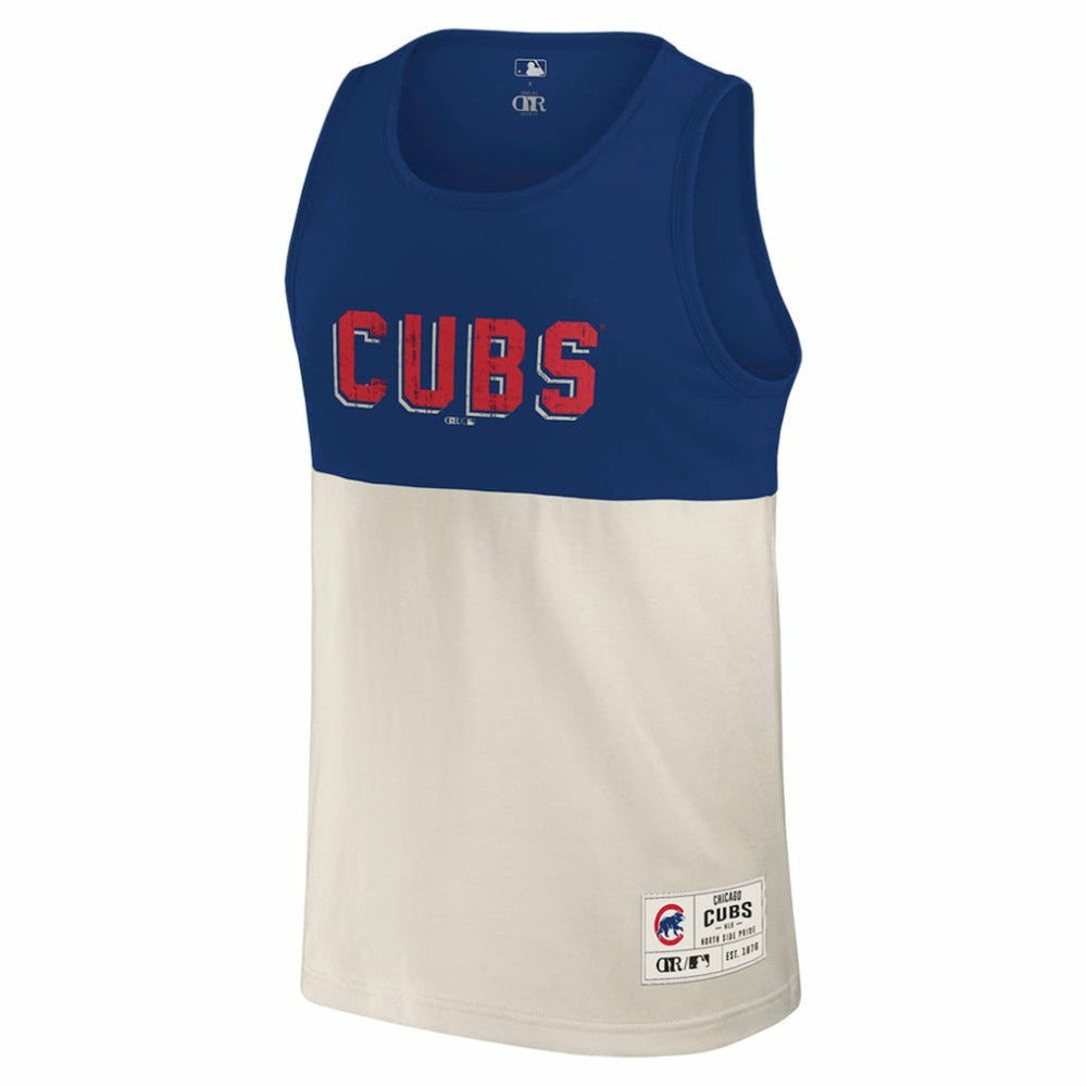 Royal Chicago Cubs Darius Rucker Collection by Fanatics Colorblock Tank Top