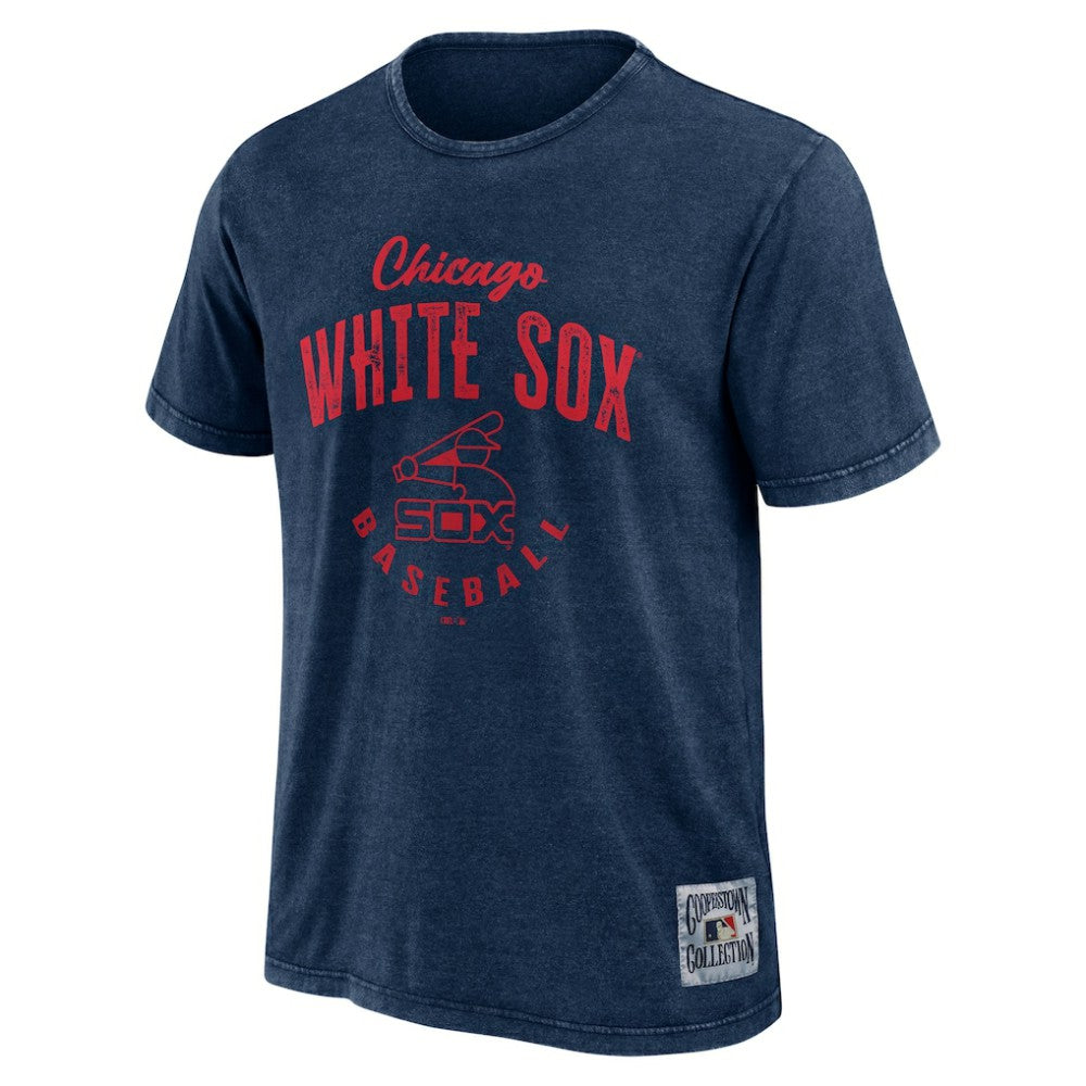 Heather Navy Chicago White Sox Darius Rucker Collection by Fanatics Cooperstown Collection Washed T-Shirt