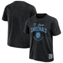 Heather Black St. Louis Cardinals Darius Rucker Collection by Fanatics Cooperstown Collection Washed T-Shirt