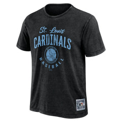 Heather Black St. Louis Cardinals Darius Rucker Collection by Fanatics Cooperstown Collection Washed T-Shirt