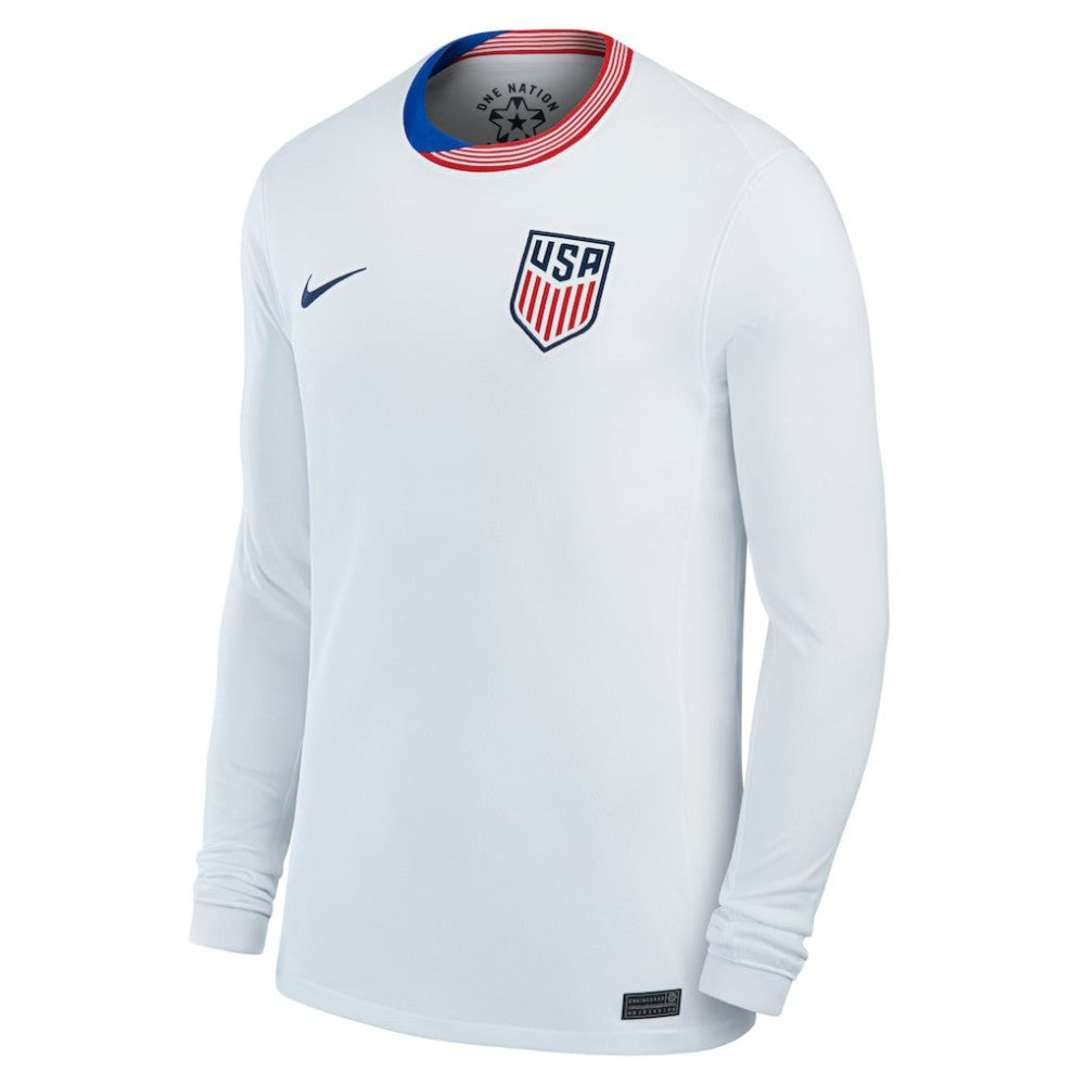 USMNT 2024 Home Replica Long Sleeve Jersey