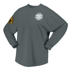 NHL Boston Bruins Fanatics Women's 100th Anniversary Spirit Jersey T-Shirt