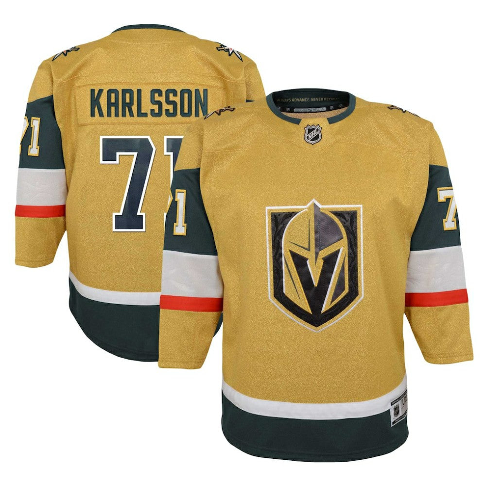NHL William Karlsson Vegas Golden Knights Youth Home Premier Player Jersey