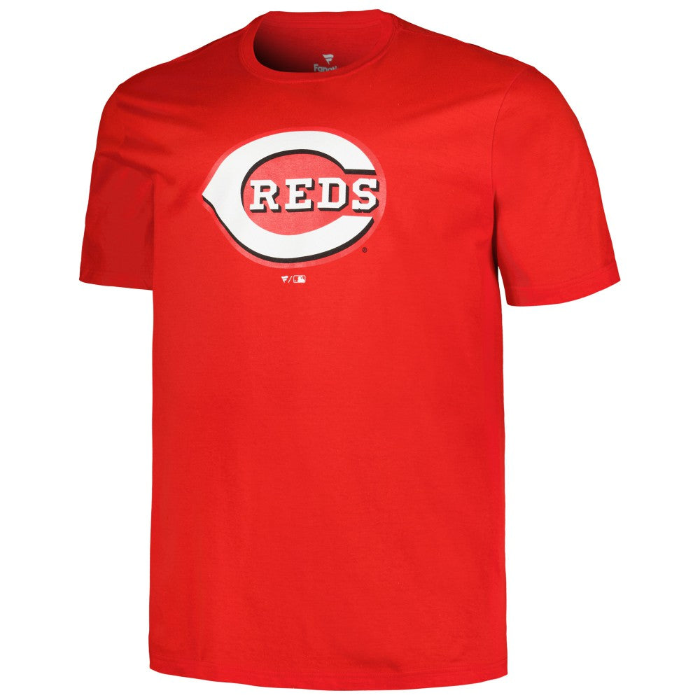 Red Cincinnati Reds Profile Big & Tall #1 Dad T-Shirt